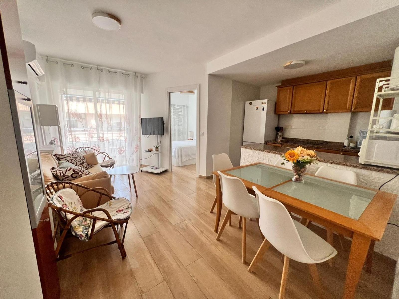 Acogedor Apartamento En La Playa Playa de Gandia Екстериор снимка